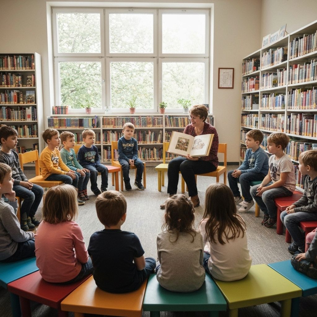 Children's storytelling session