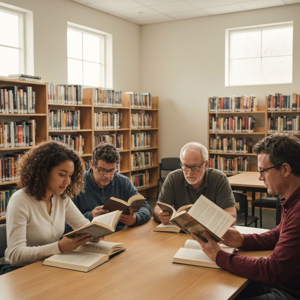 Community reading together